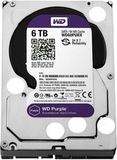 WesternDigital Purple 6TB Hard Drive 3.5' NVR Surveillance CCTV desktop WD60PURX picture