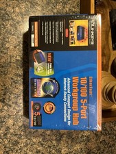 Linksys EFAH05W EtherFast 10/100 5-Port Workgroup Hub factory sealed new in box picture