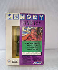 PNY Memory Master Upgrade Kit #32178 4MB Upgrade 1MBx32 72 pin picture