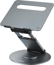 Laptop Stand Adjustable Height Rotation Swivel for 10-17 Inch MacBook Dell HP picture