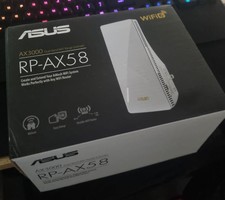 ASUS RP-AX58 AX3000 WiFi 6 (802.11ax) Range Extender AiMesh White picture