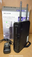 Belkin F5D8635 N+ Wireless ADSL2+ Modem Router 2x Antenna IN ORIGINAL BOX INC PSU picture