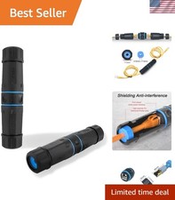 Reliable  Waterproof Ethernet Coupler - Fast Data Transfer Connector 2 Pack picture