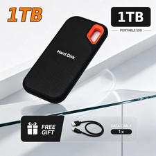 1TB 2TB Portable External SSD USB-C High Speed Storage Drive for PC Laptop picture