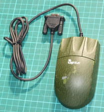 Genius MyMouse SERIAL port compatible 3-button vintage computer mouse picture