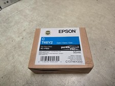 Genuine Epson T46Y2 Cyan Ink Cartridge for SureColor P900 2029 sEALED picture