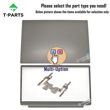 New For Lenovo V14 G2-ITL V14 G2-ALC Lcd Rear Back Cover IMR/Bezel/Hinges Gray picture