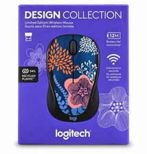 Logitech M317c Design Collection Limited Edition Wireless Mouse Floral New picture