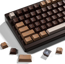 XVX Shine through Keycaps -133 Keys Cherry Profile Double Shot PBT Keycaps Compa picture