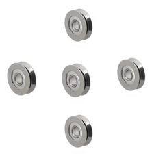 5PCS Stainless Steel U-Groove Pulley 4*14*4mm SZU4-14 U-Groove U-Groove Pulley picture