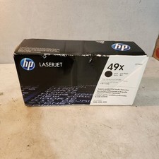 HP 49X Q5949X Black Hi Yield Toner Cartridge Genuine New Sealed In Open Box picture
