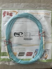 FIS 5 Meter LC/PC‑LC/PC Duplex OM3 Multimode Fiber Patch Cable picture