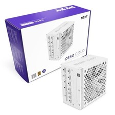 NZXT C850 Gold ATX 3.1-850W Fully Modular Power Supply White 850W Gold picture