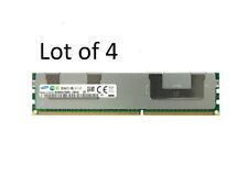 Lot of 4 SAMSUNG 32GB 4Rx4 PC3L-12800L DDR3 SERVER MEMORY M386B4G70BM0-YK0 picture