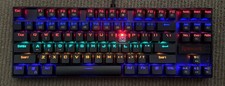Redragon Kumara K552-KB Mechanical Gaming Keyboard 65% RGB Backlit Missing O key picture