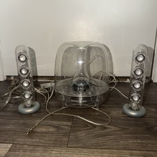 Vintage HARMON KARDON SOUND STICKS Subwoofer and Speakers USB Model AP3211-UV picture