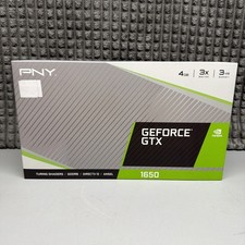 NEW PNY GeForce GTX 1650 4GB GDDR6 Graphics Card | Dual Fan Brand New In Box picture