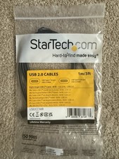 StarTech.com Right-Angle USB-C Cable - M/M - 1 m (3 ft.) - USB 2.0 picture
