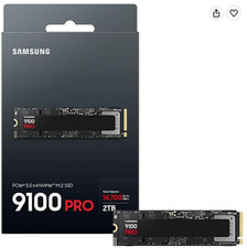 NEW SAMSUNG 9100 PRO 2TB SSD PCIe 5.0 x4 NVMe M.2 MZ-VAP2T0B/AM picture