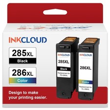 INKCLOUD PG-285XL CL-286XL Ink Cartridges Compatible with Canon picture