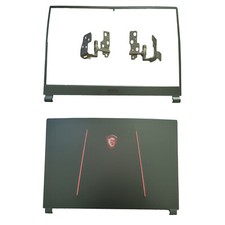 New Back Cover/ Bezel/Hinges For MSI GE75 GE75VR Raider 8RE 8RF MS-17E2 E1 E4 US picture
