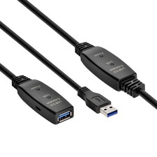 5 Pack of 50FT USB3.0 Active ExtensionRepeater A-Male/Female  cable picture