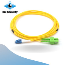 Fiber Optic Patch Cable 12M LC/UPC to SC/APC Duplex- 9/125µm Singlemode picture