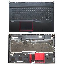 New For MSI GE75 Palmrest Keyboard  Full Color Backlit 3077E2C213Y US  picture