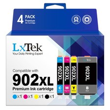 LxTek 902XL Ink Cartridges for HP Printers Compatible Replacement for HP 902X... picture