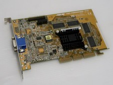 nVidia Riva TNT2 M64, 32MB SDR, 64 BIT, AGP 2x/4x, Asus AGP-V3800M/32M, WORKING picture