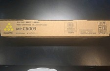 Ricoh 841850 MP C6003 Yellow Toner Cartridge New Sealed in Box, Savin, Lanier picture