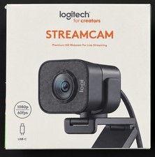 Logitech StreamCam 1080p 60fps USB-C Webcam – Black picture