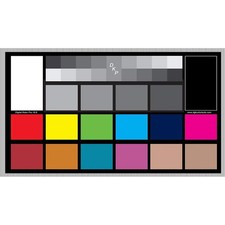 2 Pack Digital Kolor Pro 169 Large Color Calibration Video Chip Chart picture