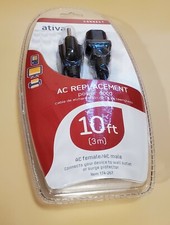 Ativa AC Replacement Power Cord 10ft New Item 174-267 Sealed picture