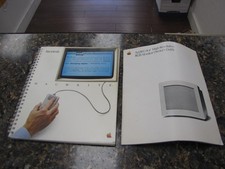 Vintage Genuine Apple Macintosh MacWrite & RGB Monitor Owner's Manual picture