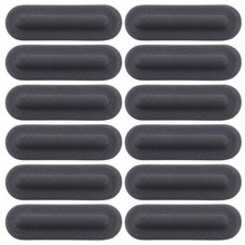 12Pcs Laptop Rubber Feet Pad Black Durable Non Slip Adhesive Bottom Case Feet picture