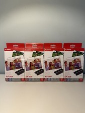 Lot Of 4 Canon KP-108IP KP-36IP Color Ink Cartridges w/108 4