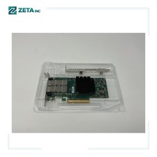 Dell 20NJD MRT0D Mellanox CX4121C 25GbE 2-Port PCI-e 3.0 x8 NIC SFF both bracket picture
