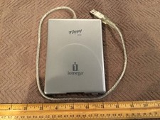 iomega USB-Powered External Floppy Drive Model BXXU0130 - USED NOT TESTED picture