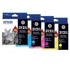 AU GENUINE Original Epson 312XL 4 Colours Ink Cartridge Toner XP-8500 XP-15000 picture