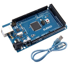 ELEGOO MEGA R3 Board ATmega 2560 + USB Cable Compatible with Arduino IDE Blue picture