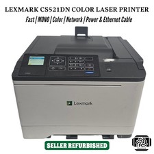 Lexmark CS521dn Color Laser Printer | Duplex | Fast | USB Network | MPN: 42C0000 picture