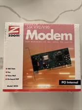 Zoom 56K V.92 Model 3025 For Windows XP, ME, 2000, 98 & 95 See Description Pics picture
