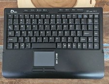 SIIG Wireless Mini Multimedia Touchpad Keyboard NO ADAPTOR As Is picture