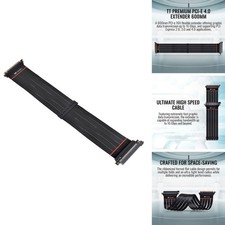 Thermaltake PCI-E 4.0 Riser Cable 600mm AC-059-CO1OTN-C1 picture