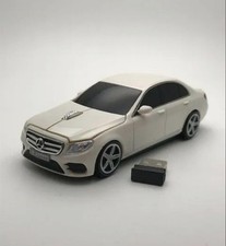 Benz Wireless Optical Mouse Mercedes Benz E-Class White 1200 DPI Tested picture