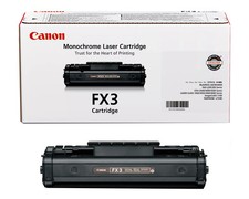 GENUINE Canon FX3 BLACK Laser Toner Cartridge - BRAND NEW SEALED picture