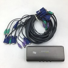 IOGEAR GCS84B  MiniView SE 4 Port PS/2 KVM Switch NO POWER SUPPLY picture