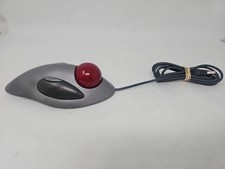 Logitech Ergonomic Trackman Marble Mouse Gray USB Wired T-BC21 picture