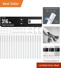 Self-Adhesive Wall Cable Hider - Discreet Cord Concealer for Modern Interiors picture